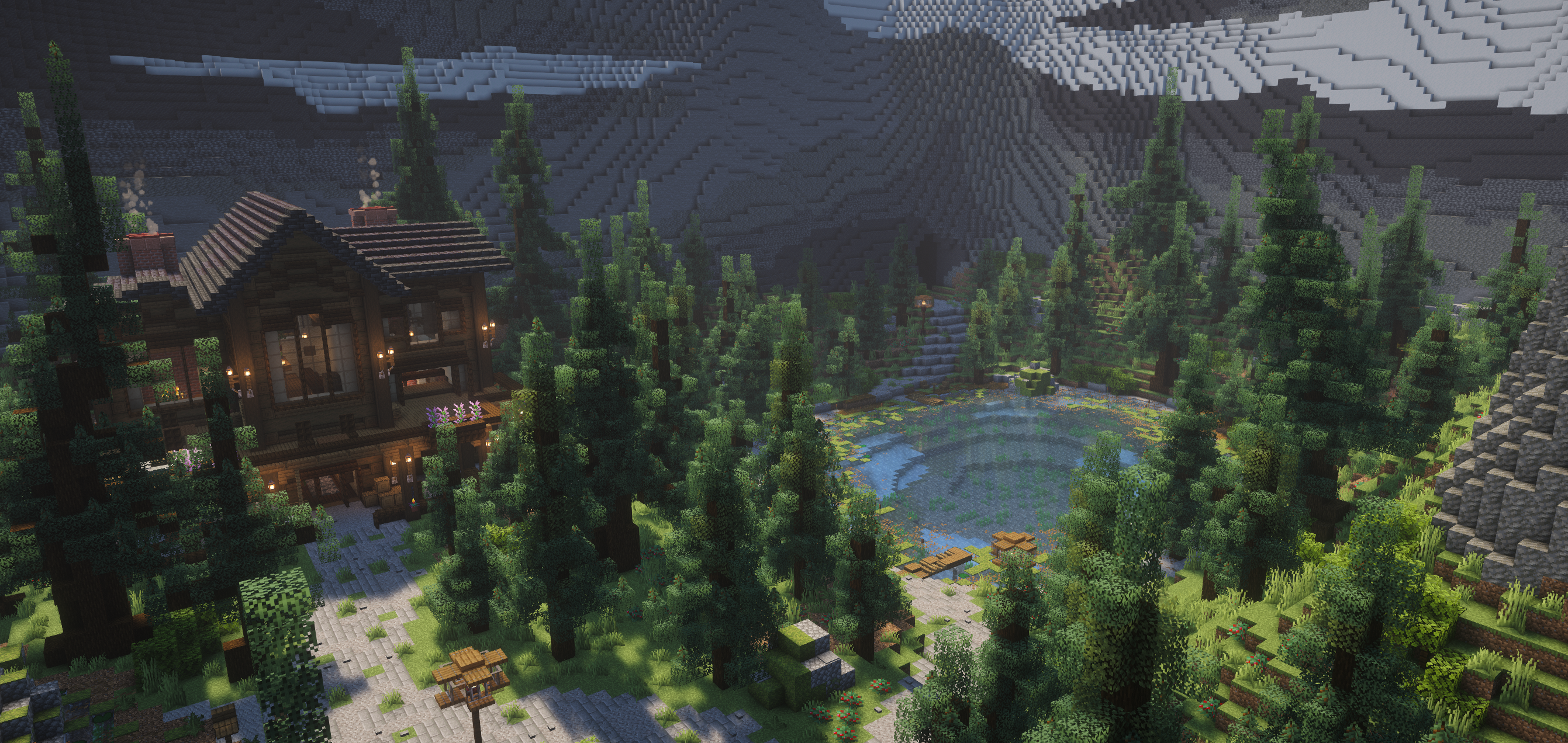 Cozy Cabin area